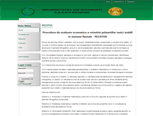 Tablet Screenshot of pecotox.cesec.ro